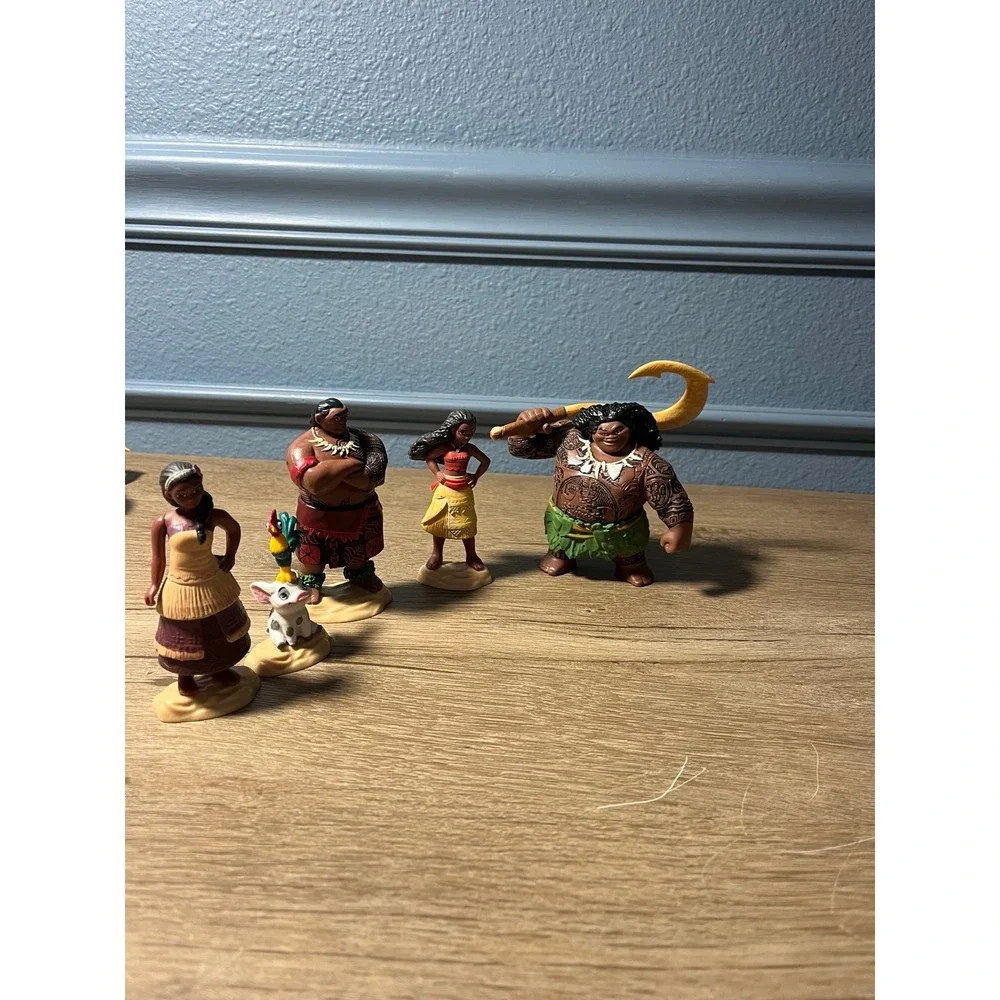 Moana Island Figurine Set of 5 Disney‎ Jakks Toy 2017